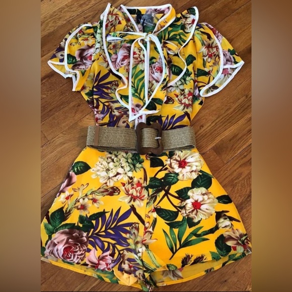 Floral Short Set - Picture 6 of 9